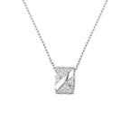 [Marin]LIENS EVIDENCE DIAMOND PAVED NECKLACE