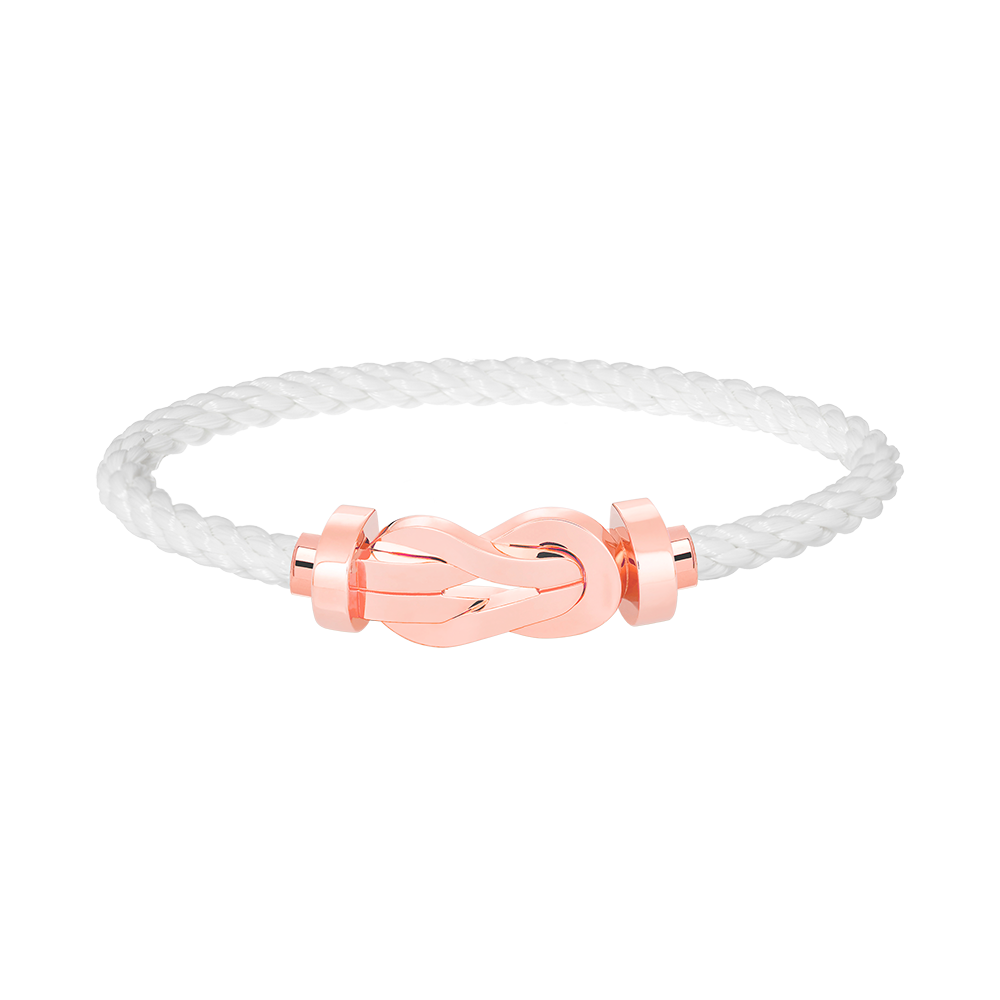 [Marin]CHANCE LARGE 8 FIGURE BUCKLE NO DIAMOND BRACELET ROSE GOLD