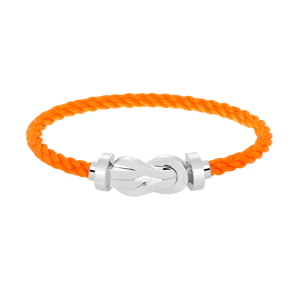 [Marin]CHANCE LARGE 8 FIGURE BUCKLE NO DIAMOND BRACELET SILVER