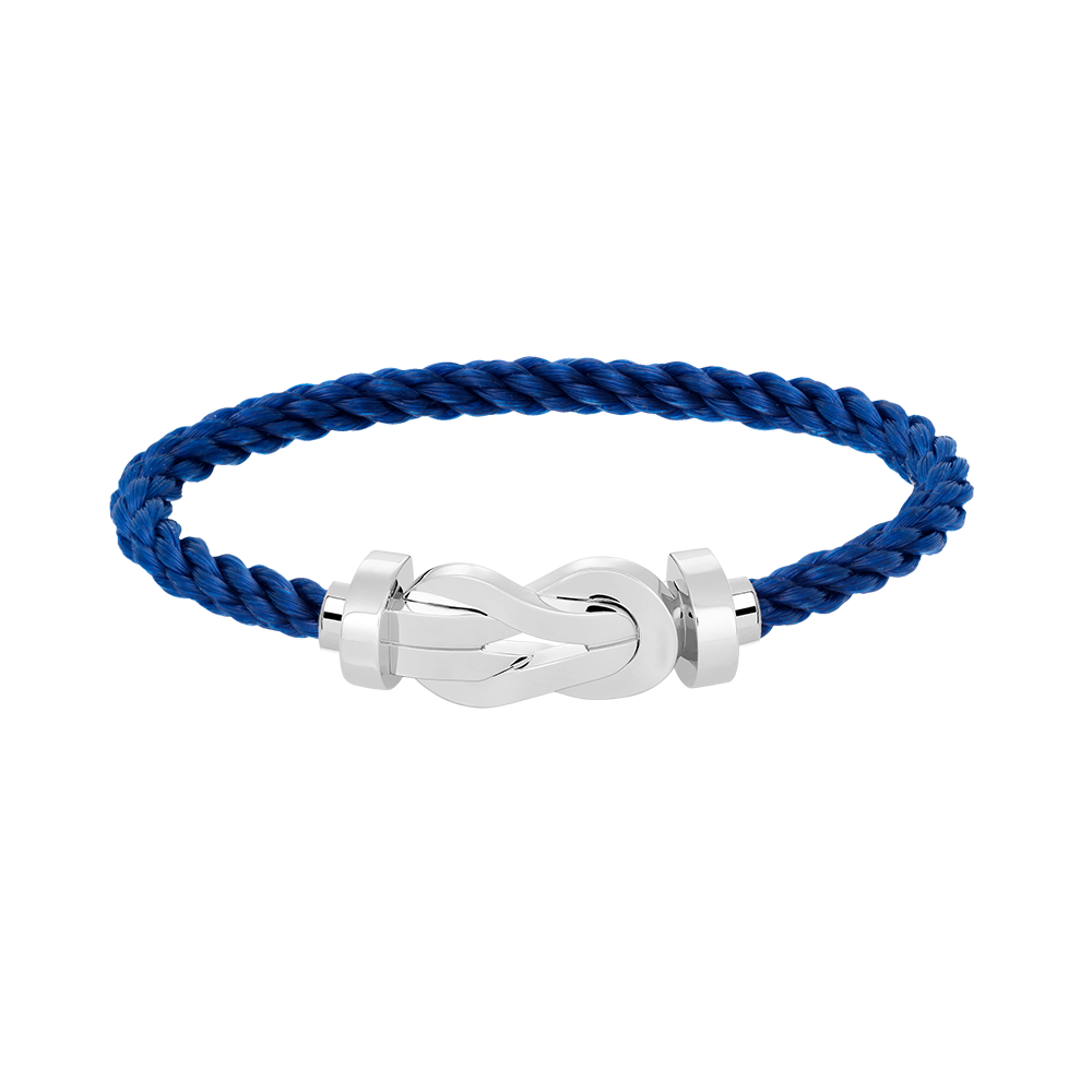 [Marin]CHANCE LARGE 8 FIGURE BUCKLE NO DIAMOND BRACELET SILVER