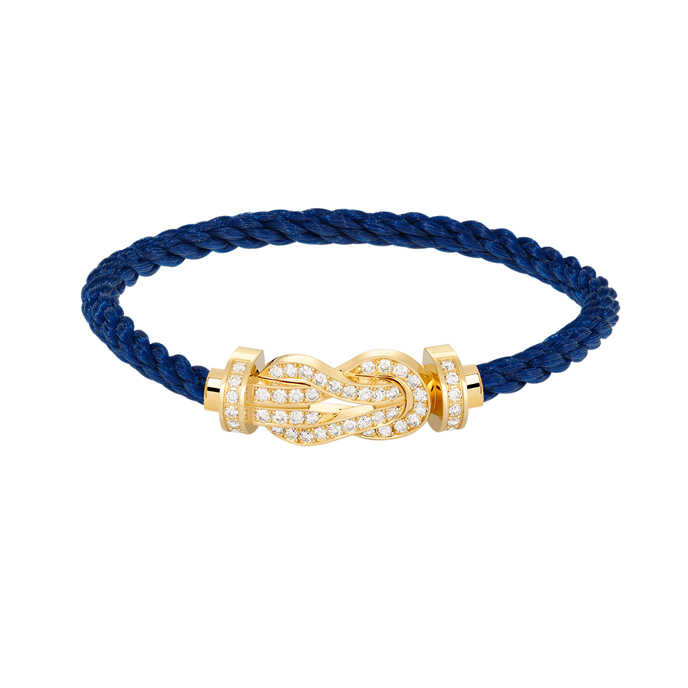 [Marin]CHANCE LARGE 8 FIGURE BUCKLE FULLDIAMOND BRACELET GOLD