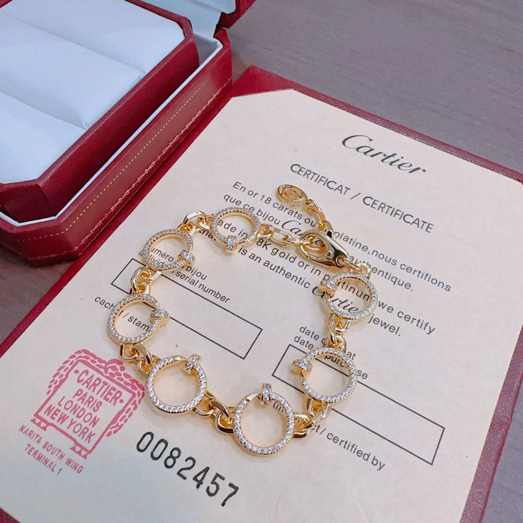 [Marin Jewelry] BRACELET LOVE&JUSTE DIAMANTS