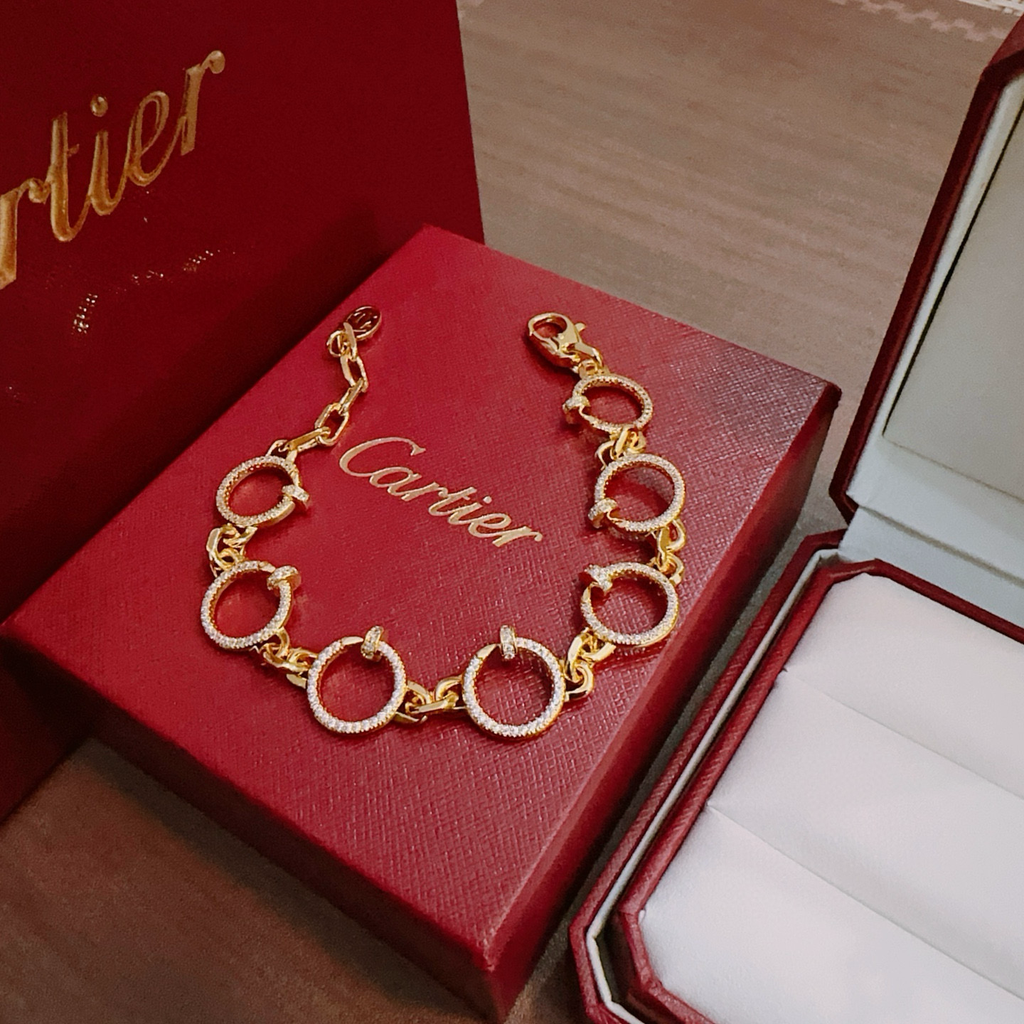 [Marin Jewelry] BRACELET LOVE&JUSTE DIAMANTS