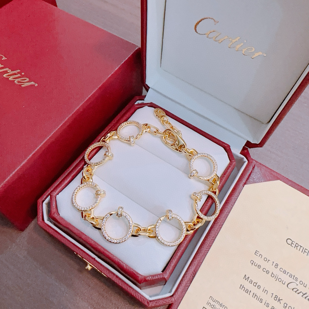 [Marin Jewelry] BRACELET LOVE&JUSTE DIAMANTS
