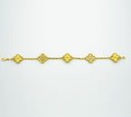 [⭐Shinejoy] CLOVER 5 MOTIF LASER BRACELET COLLECTION