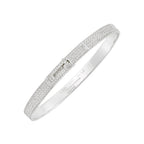 [Marin]HM KELLY BRACELET IN SILVER AND FULL PAVE DIAMOND