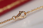 [Marin]LOVE NECKLACE PINK GOLD AND SILVER