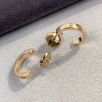 [Marin]LOVE EARRINGS 2.65MM PINK GOLD