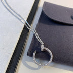 [Marin]JUSTE UN COLLIER ARGENT DIAMANTS