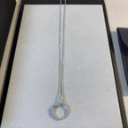 [Marin]JUSTE UN COLLIER ARGENT DIAMANTS