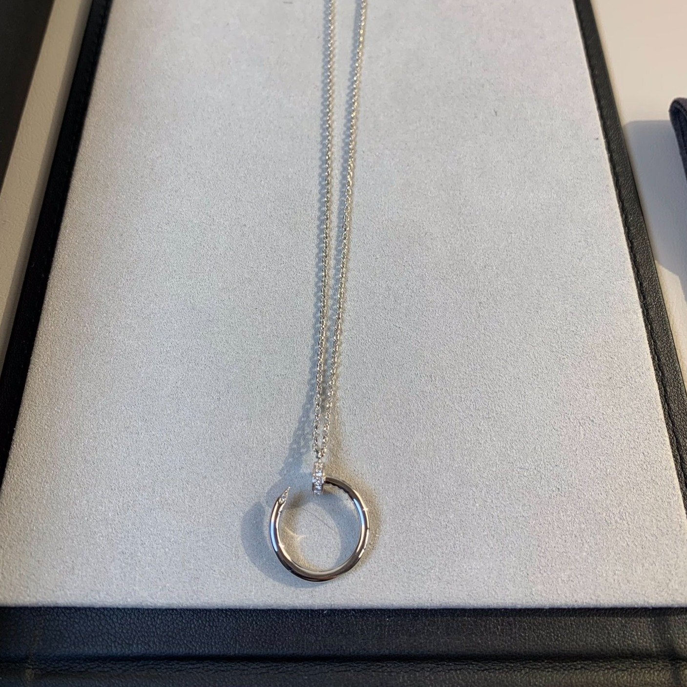[Marin]JUSTE NECKLACE SILVER