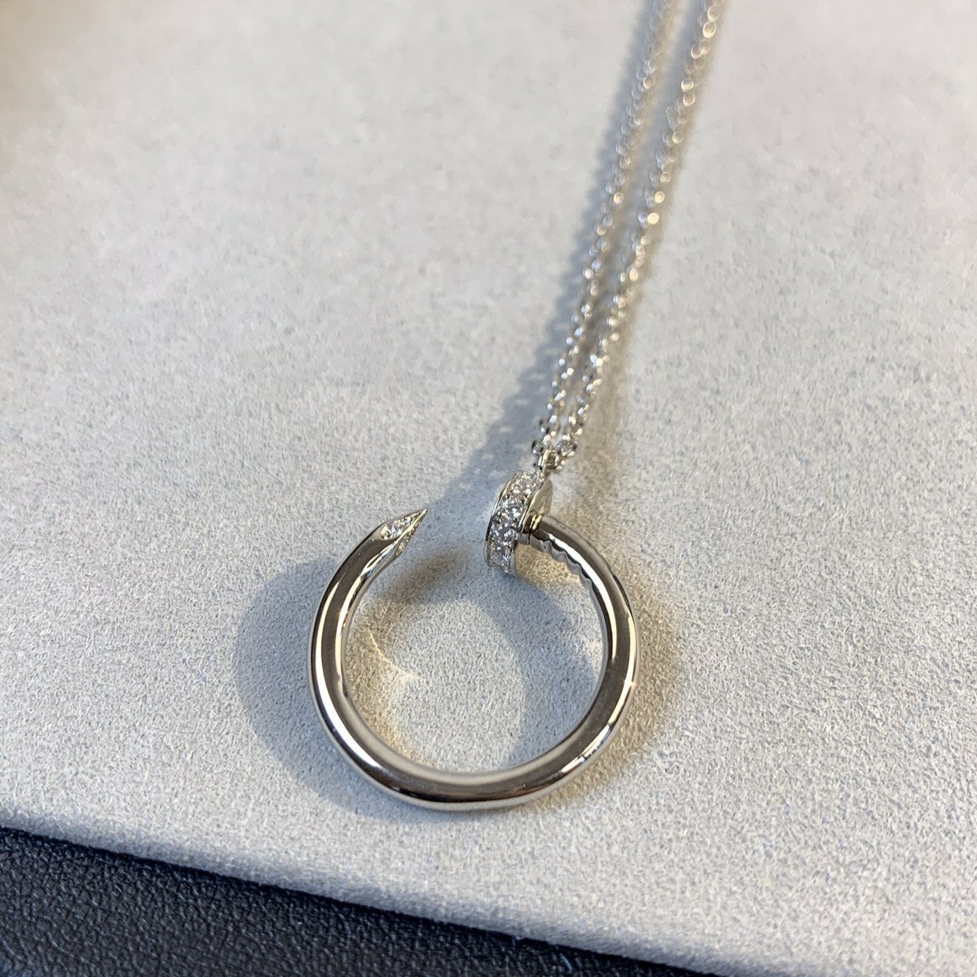 [Marin]JUSTE NECKLACE SILVER