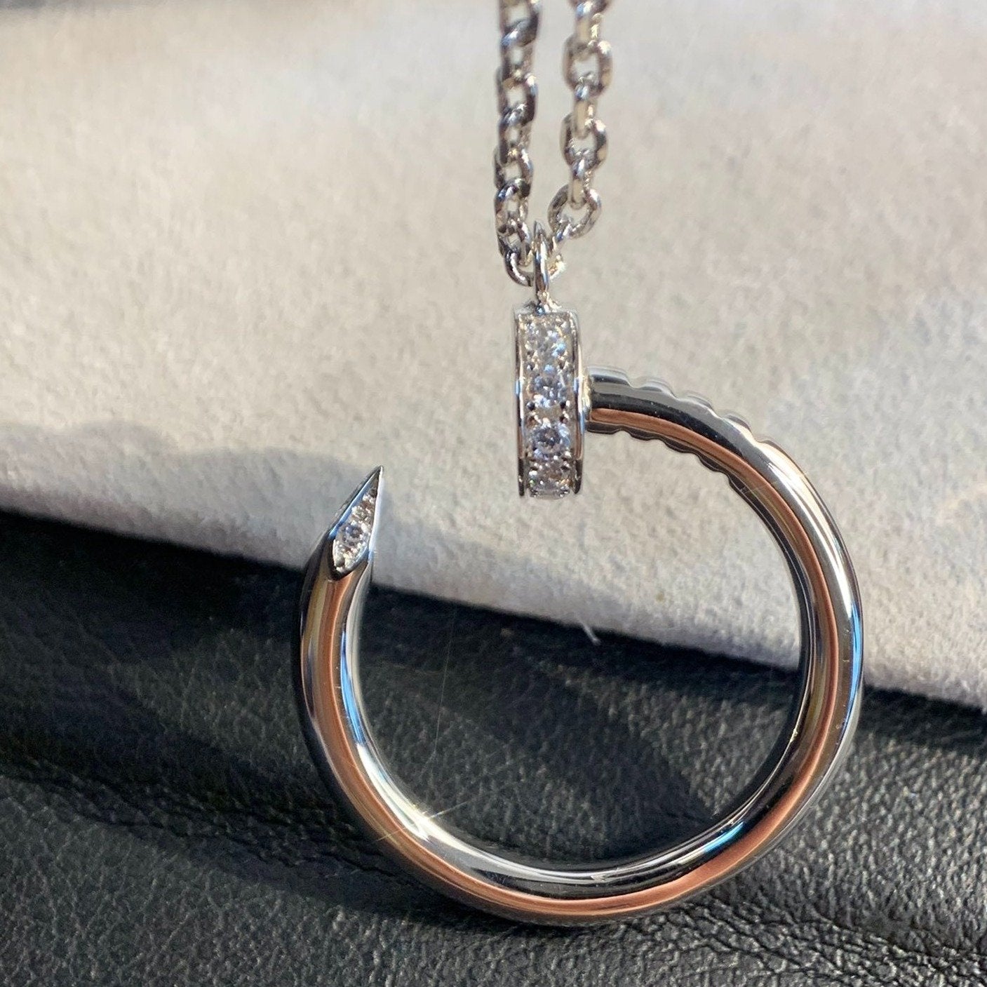 [Marin]JUSTE NECKLACE SILVER