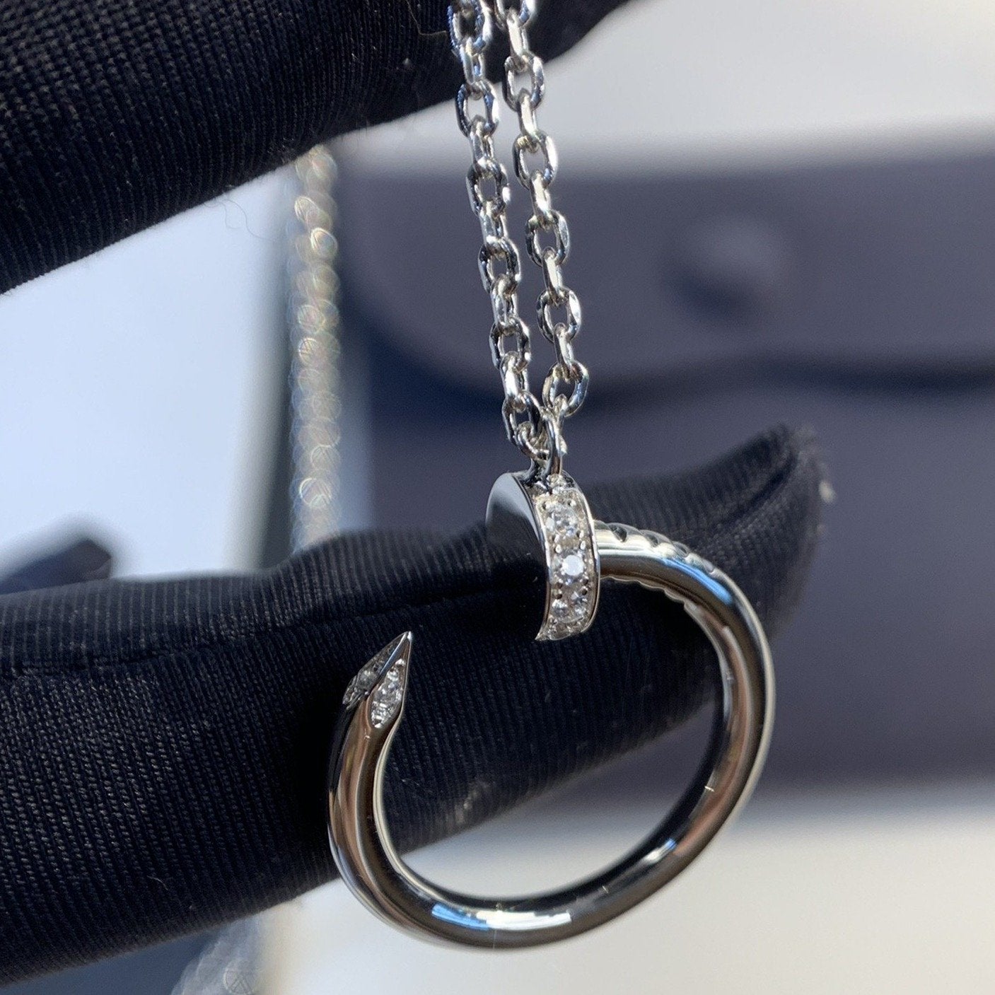 [Marin]JUSTE NECKLACE SILVER