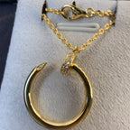 [Marin]COLLIER JUSTE EN OR