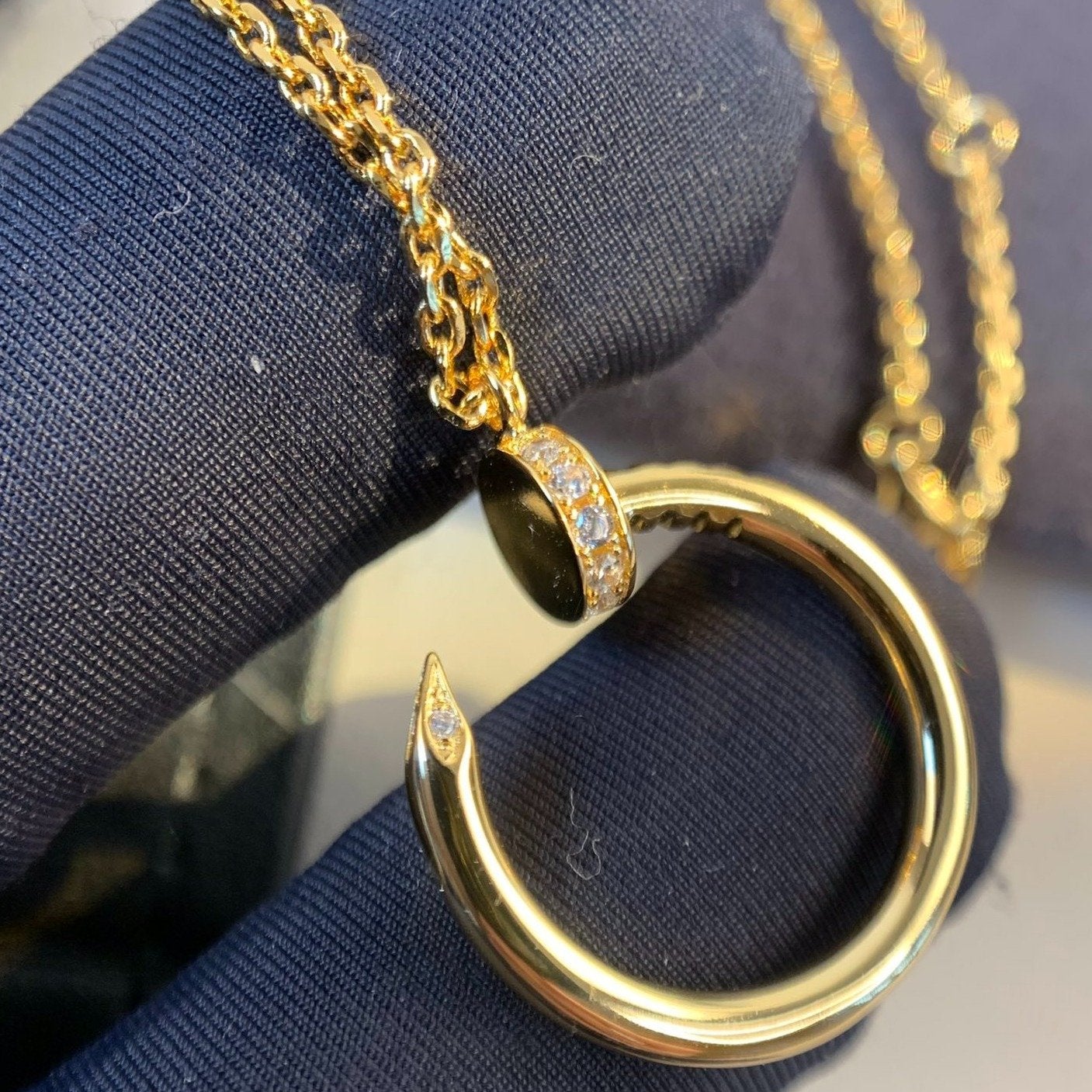 [Marin]COLLIER JUSTE EN OR