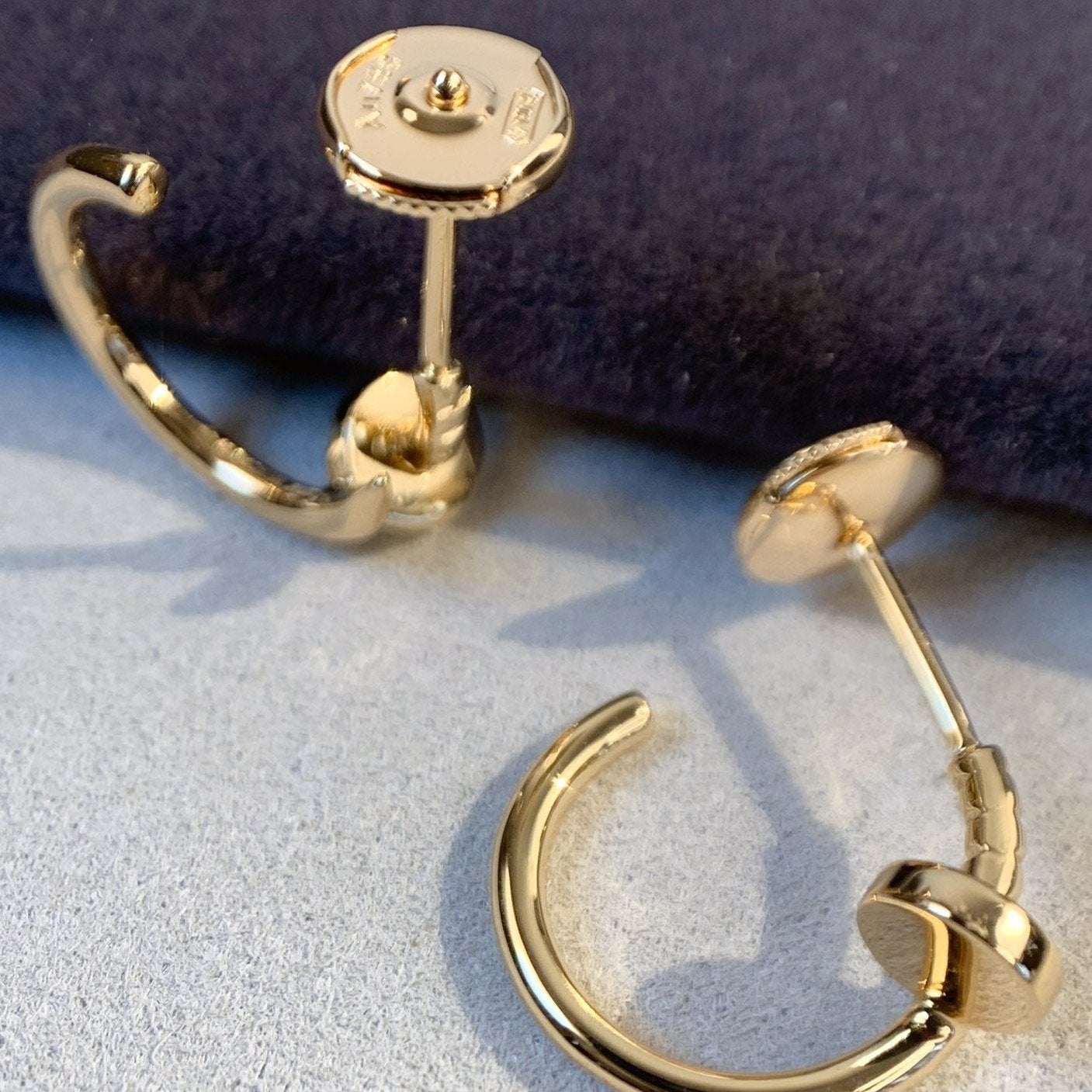 [Marin]JUSTE EARRINGS PINK GOLD