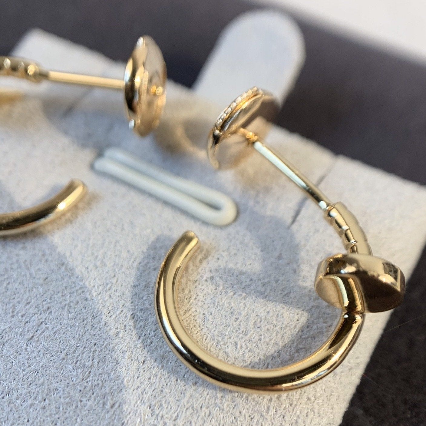 [Marin]JUSTE EARRINGS PINK GOLD