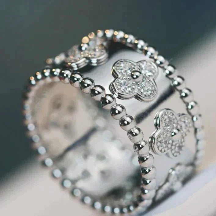 [Marin]CLOVER KALEIDOSCOPE RING 10MM