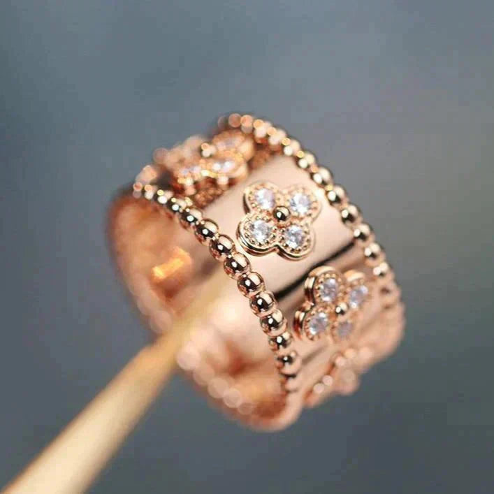 [Marin]CLOVER KALEIDOSCOPE RING 10MM
