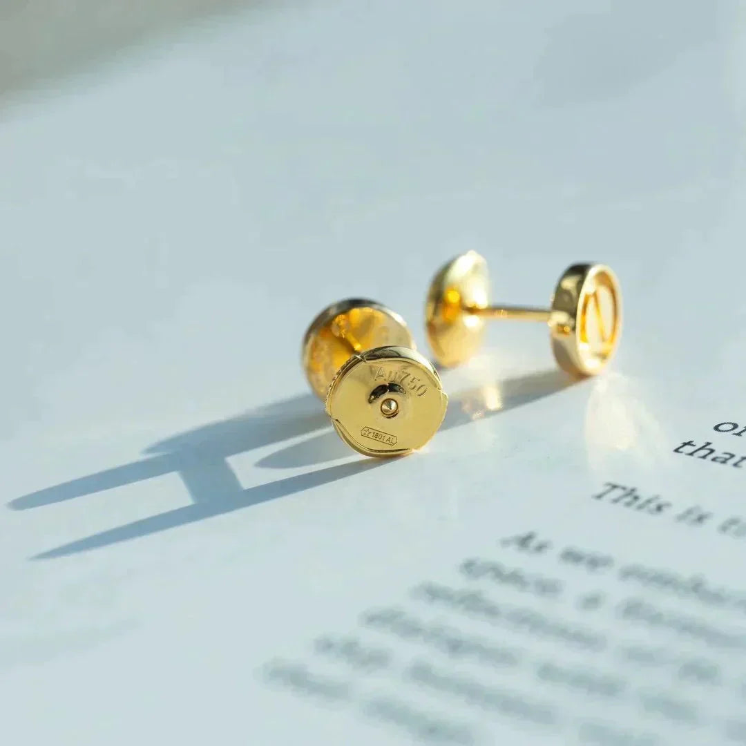 [Marin]LOVE EARRINGS GOLD 10MM