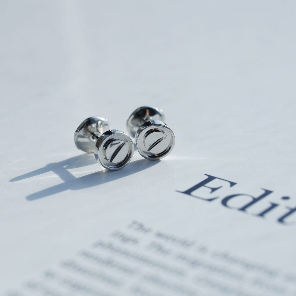 [Marin]LOVE EARRINGS SILVER 10MM
