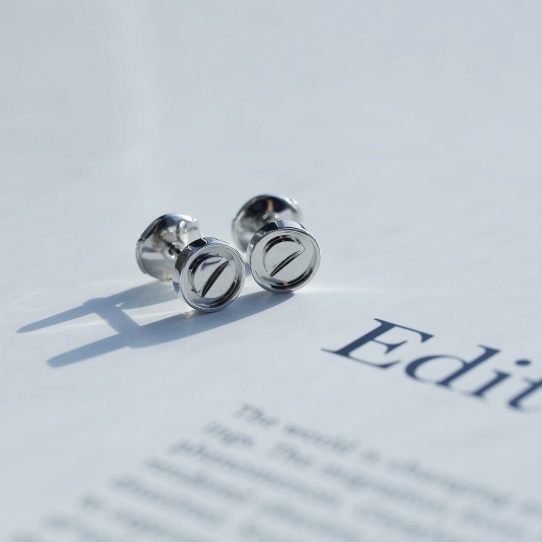 [Marin]LOVE EARRINGS SILVER 10MM