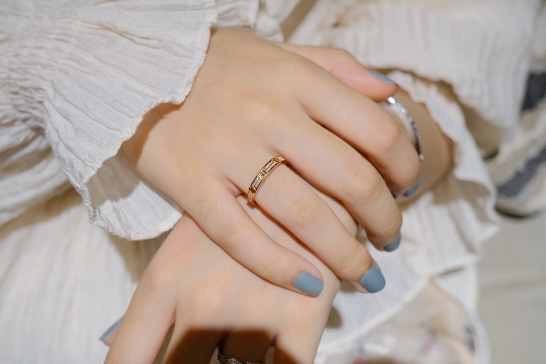 [Marin]LOVE RING 2.65MM DIAMOND