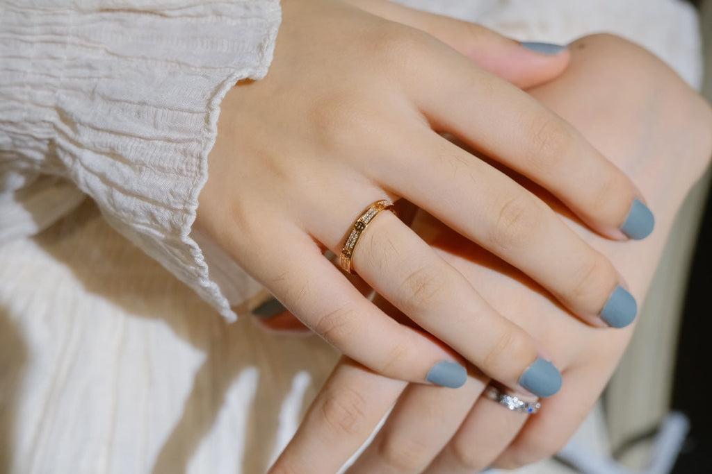 [Marin]LOVE RING 2.65MM DIAMOND