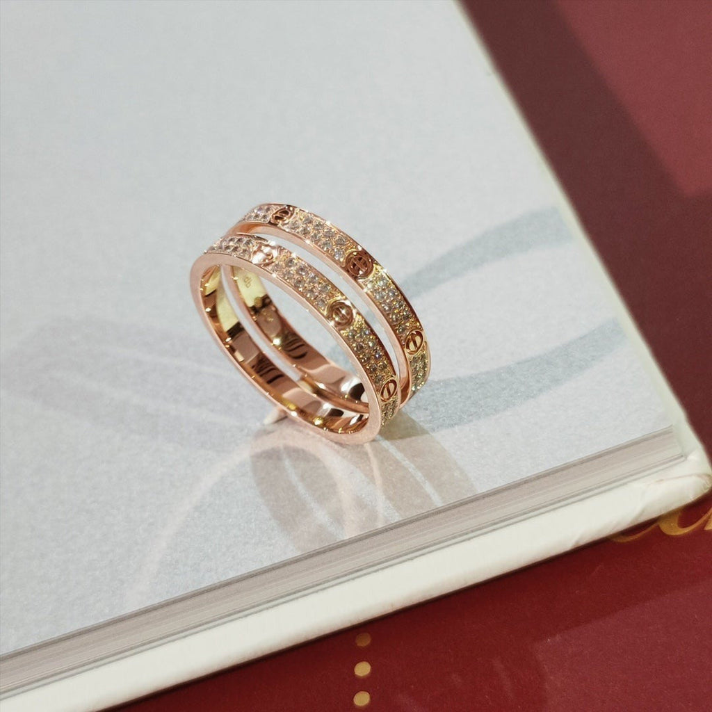 [Marin]LOVE RING 2.65MM DIAMOND
