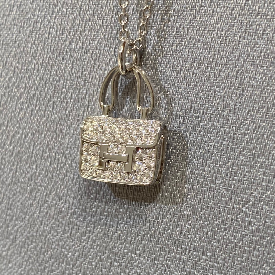 [Marin]CONSTANCE PEDANT DIAMOND NECKLACE