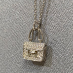 [Marin]CONSTANCE PENDANT DIAMOND NECKLACE