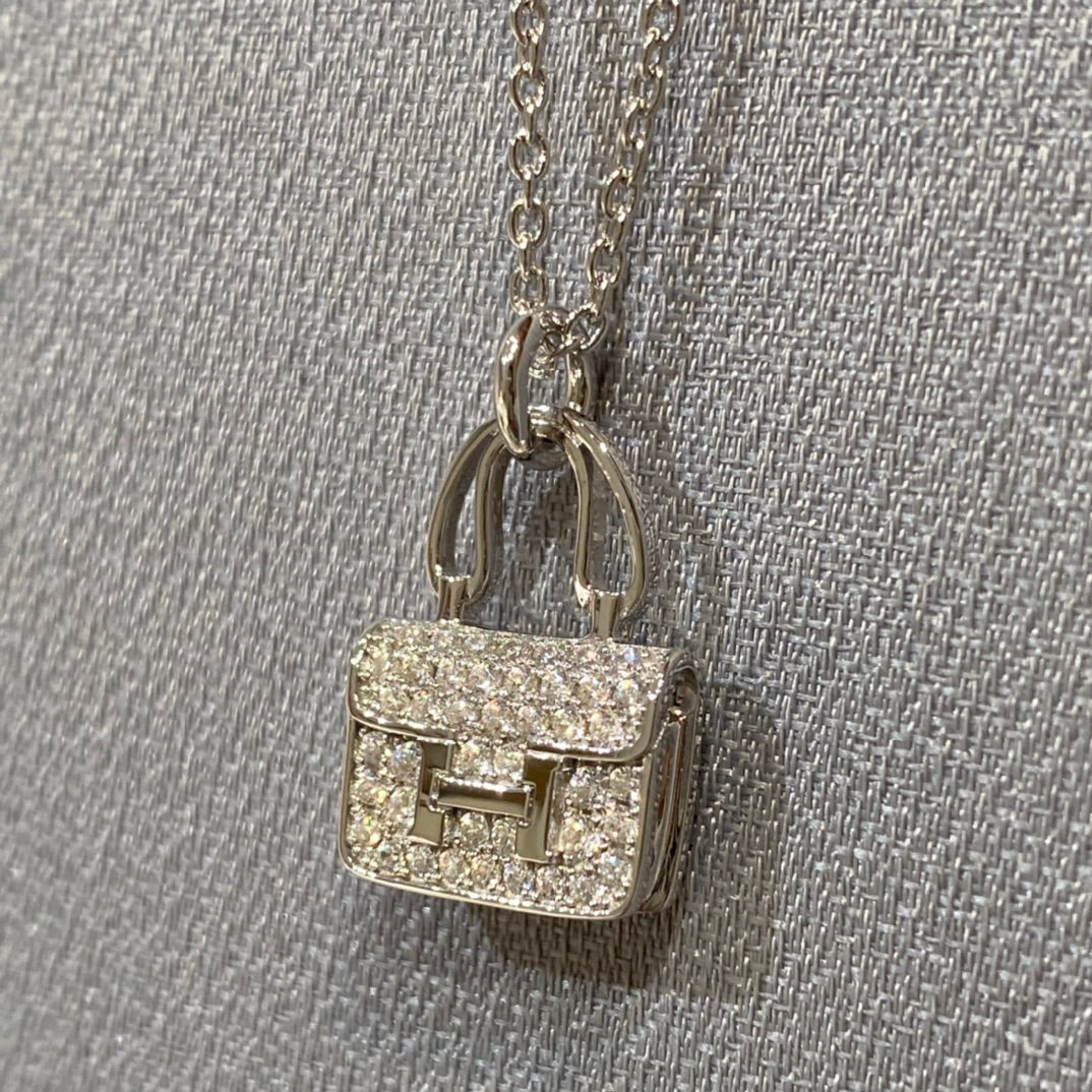 [Marin]CONSTANCE PEDANT DIAMOND NECKLACE