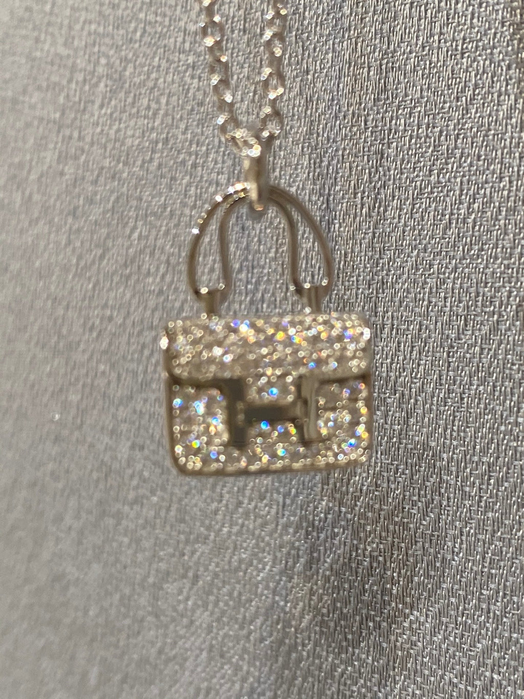 [Marin]CONSTANCE PENDANT DIAMOND NECKLACE