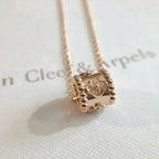 [Marin]COLLIER PENDENTIF PERLÉE OR / OR ROSE
