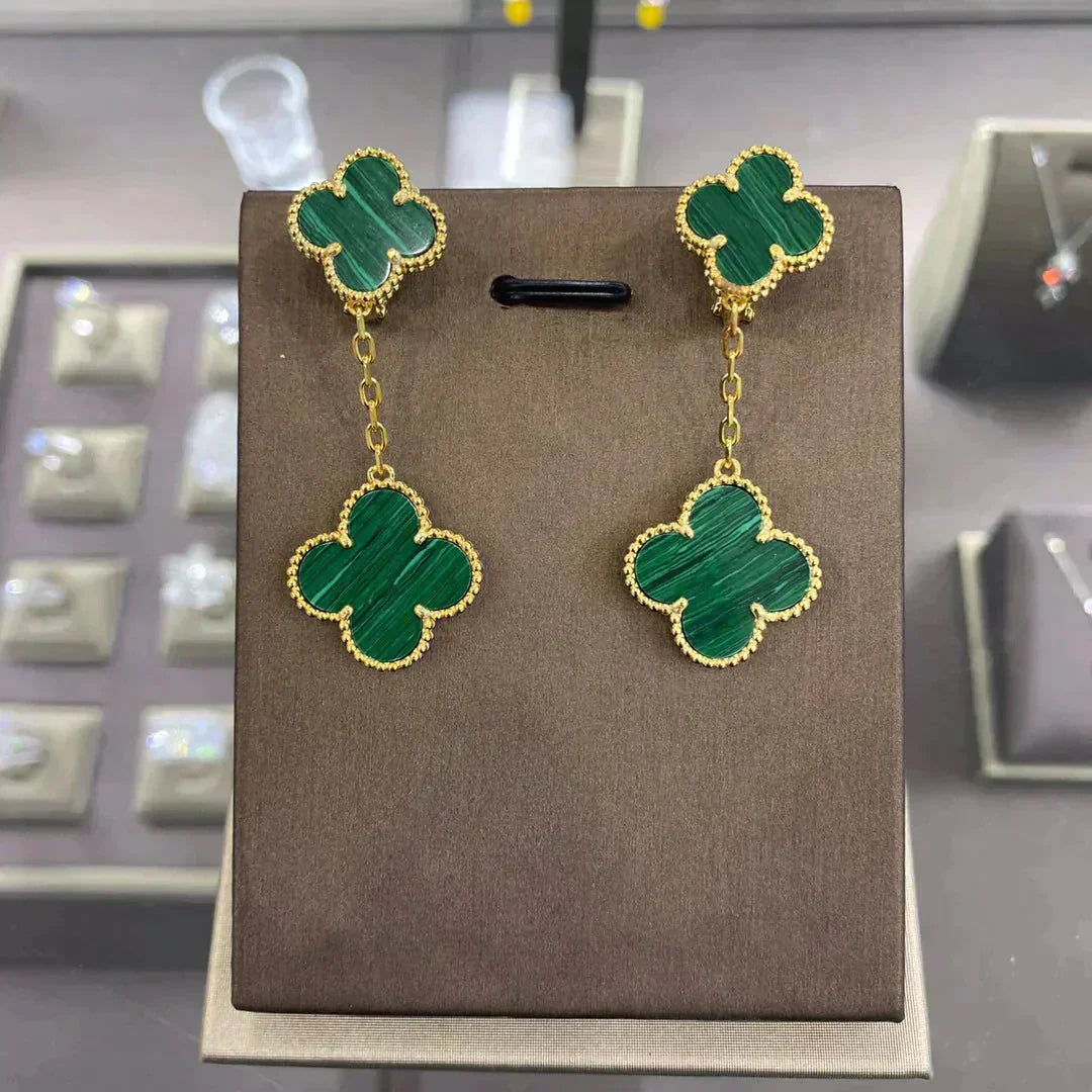 [Marin]CLOVER 2 MOTIFS  EARRINGS (MULTIPLE CHOICESC