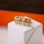 [Marin]BOUCLES D'OREILLES MINI POP H OR GRISES