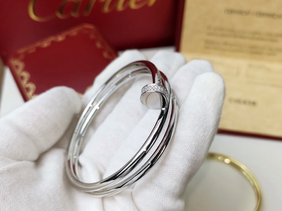 [Marin]JUSTE BRACELET 3.5MM DOUBLE ROW DIAMOND