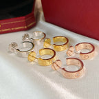 [Marin]LOVE EARRINGS 5.7MM 2 DIAMONDS