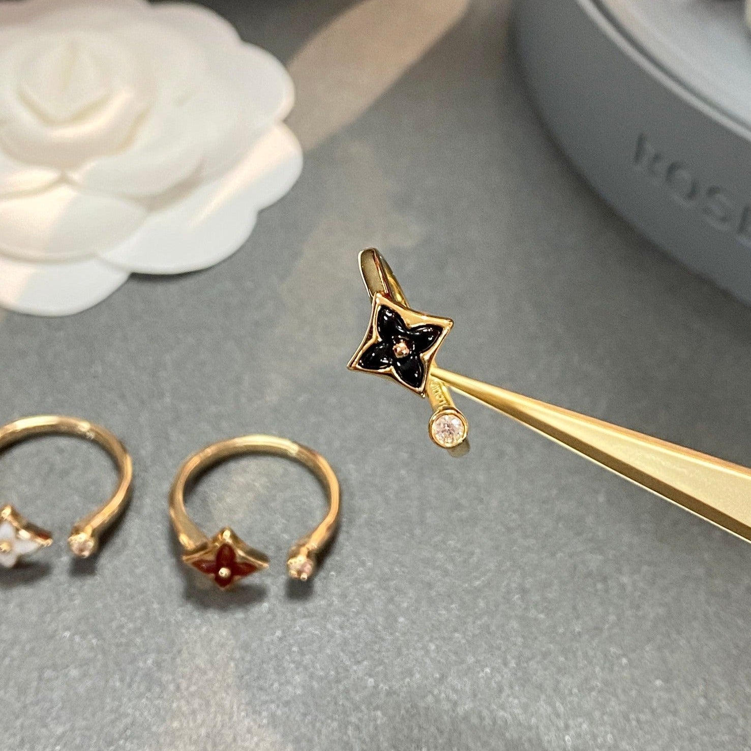 [Marin]STAR 1 DIAMOND OPEN RING