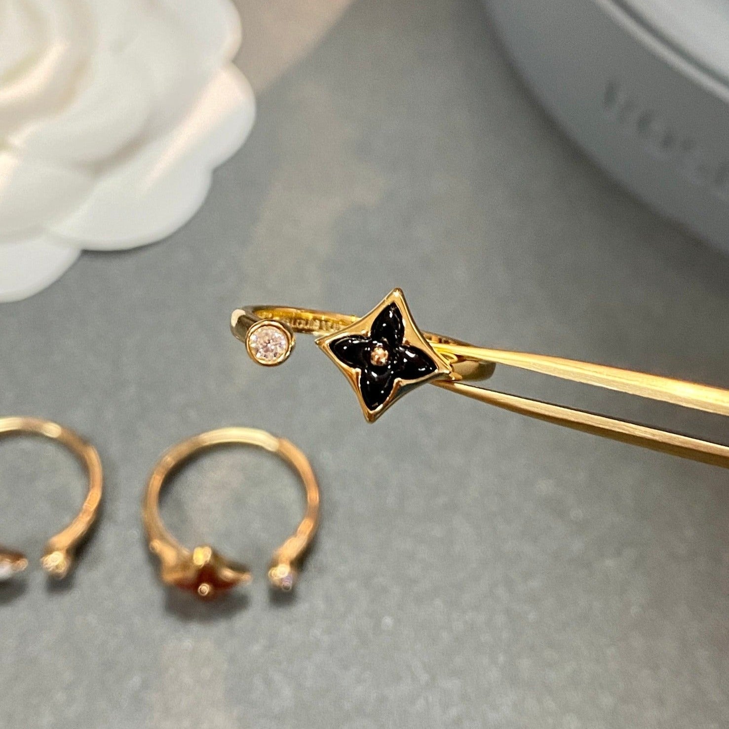 [Marin]STAR 1 DIAMOND OPEN RING