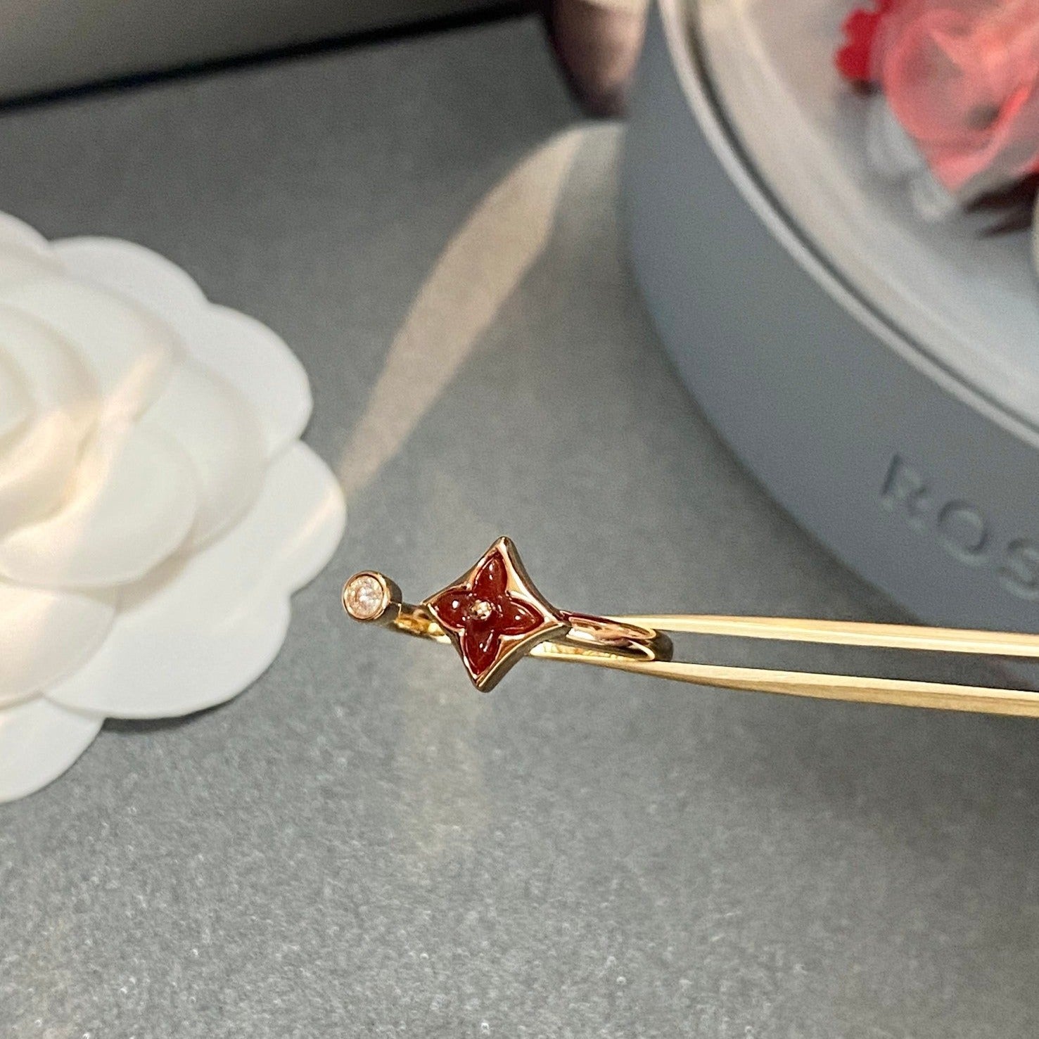 [Marin]STAR 1 DIAMOND OPEN RING