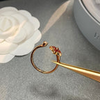 [Marin]STAR 1 DIAMOND OPEN RING
