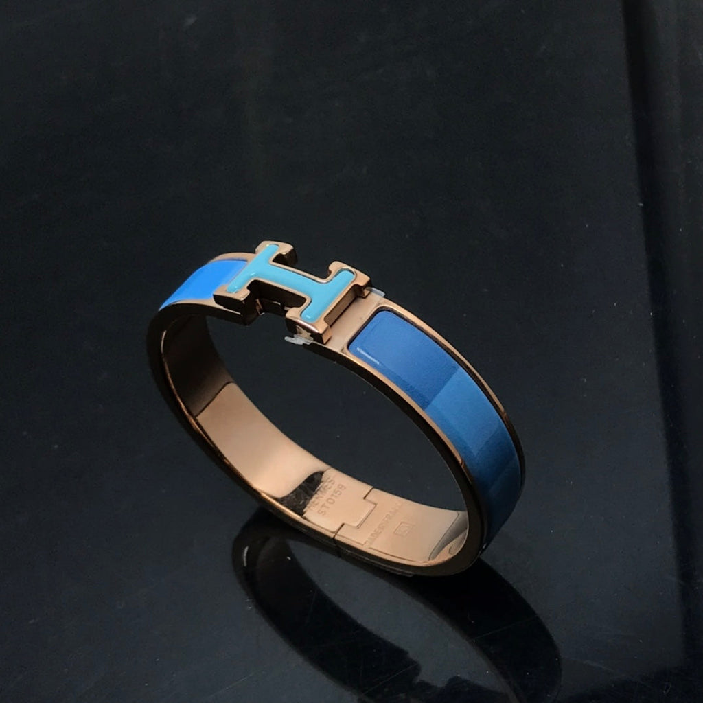 [Marin]H BRACELET BLEU ARC-EN-CIEL EN CÉRAMIQUE