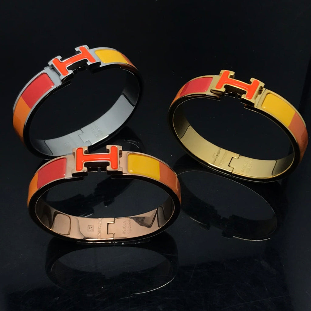 [Marin]H BRACELET CÉRAMIQUE RAINBOW ORANGE