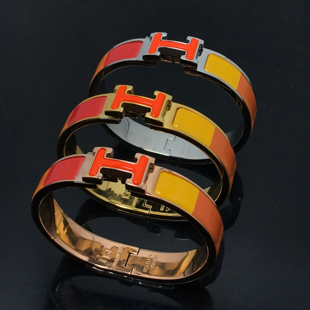 [Marin]H BRACELET CÉRAMIQUE RAINBOW ORANGE