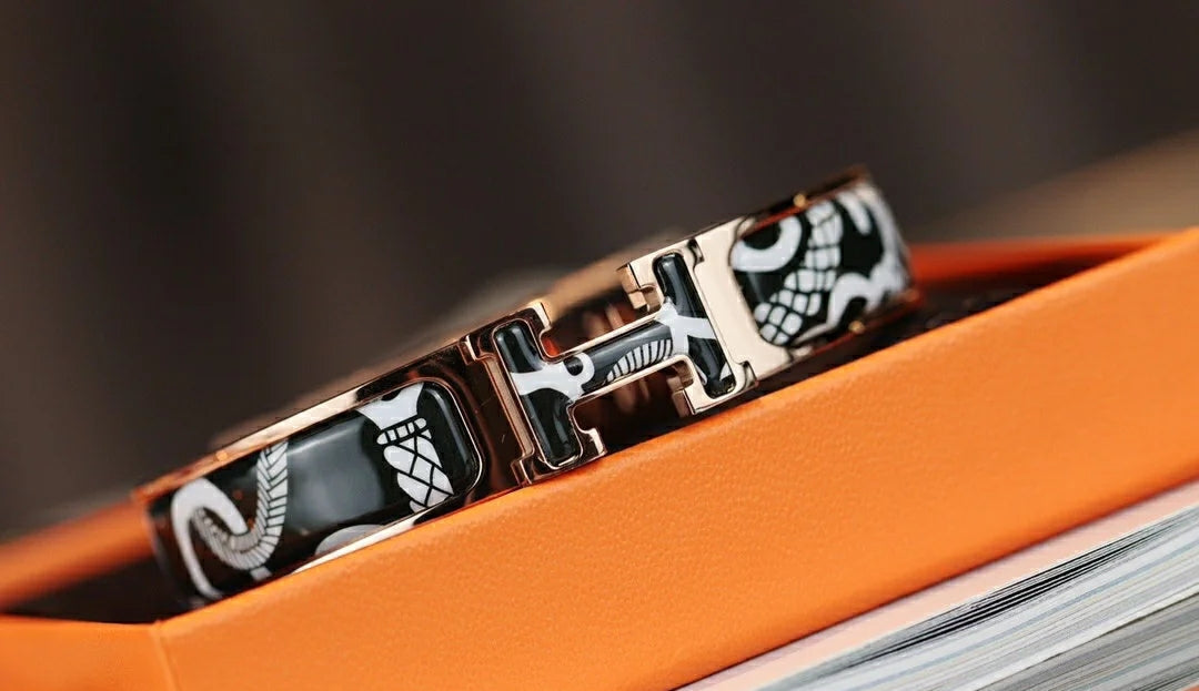 [Marin]H TARTAN BRACELET 12MM