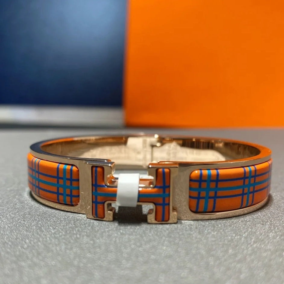 [Marin]H TARTAN BRACELET 12MM
