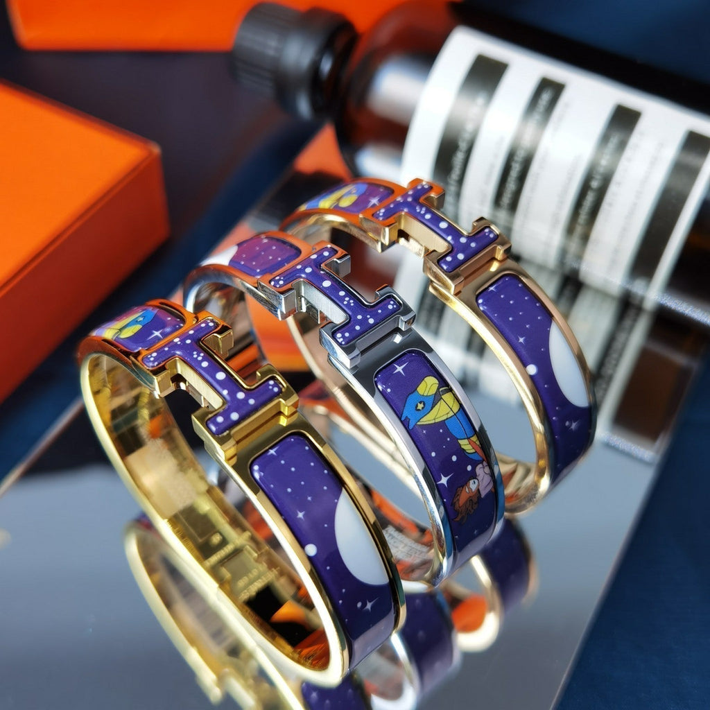 [Marin]BRACELET ÉTOILE ET LUNE 12MM
