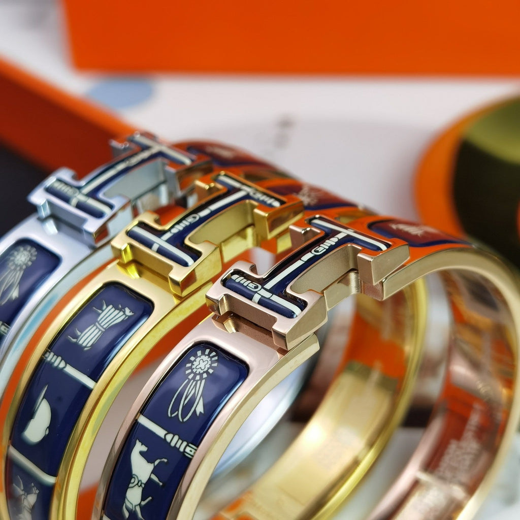 [Marin]H COUVERTURES DARK BLUE BRACELET